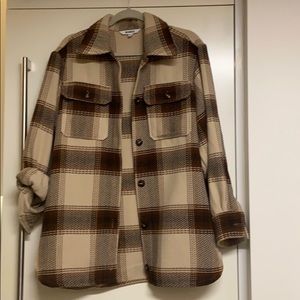 BB Dakota Brown Flannel Jacket